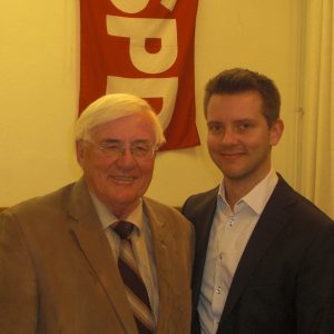 Lambert Trompetter mit Simon Bujanowski.