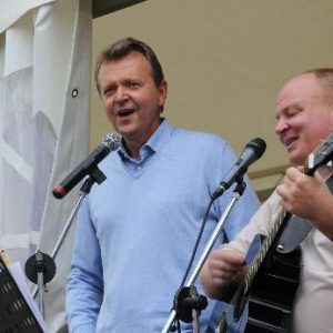 Martin Dörmann und Ulf Florian singen