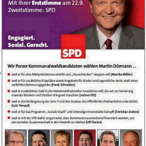 Anzeige Martin Dörmann