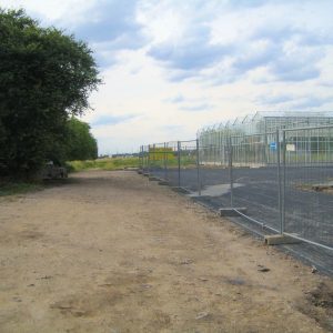 Blick vom Klosterweg zur Gremberghovener Straße