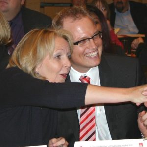 Kraft und Ott beim Neujahrsempfang