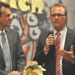 Martin Dörmann mit Jochen Ott beim Porzer Neujahrsempfang 2010