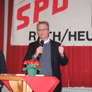 Jochen Ott beim Frühjahrsempfang Rath/Heumar