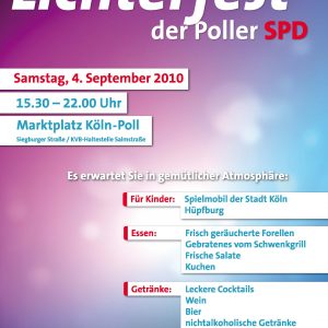 Einladung 3. Poller Lichterfest