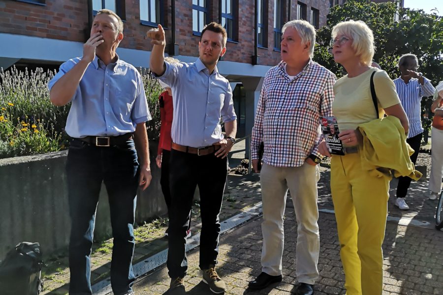 Lutz Tempel, Simon Bujanowski, Andreas Kossiski, Elfi Scho-Antwerpes, Neue Porzer Mitte